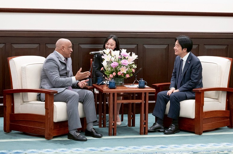 President Lai meets delegation led by Saint Lucia Deputy Prime Minister Ernest Hilaire