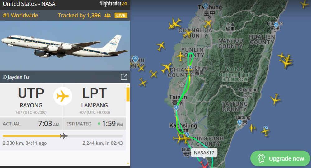 Two NASA Aircraft Make Final Flight in the Kaohsiung-Pingtung 3D Air Quality Experiment