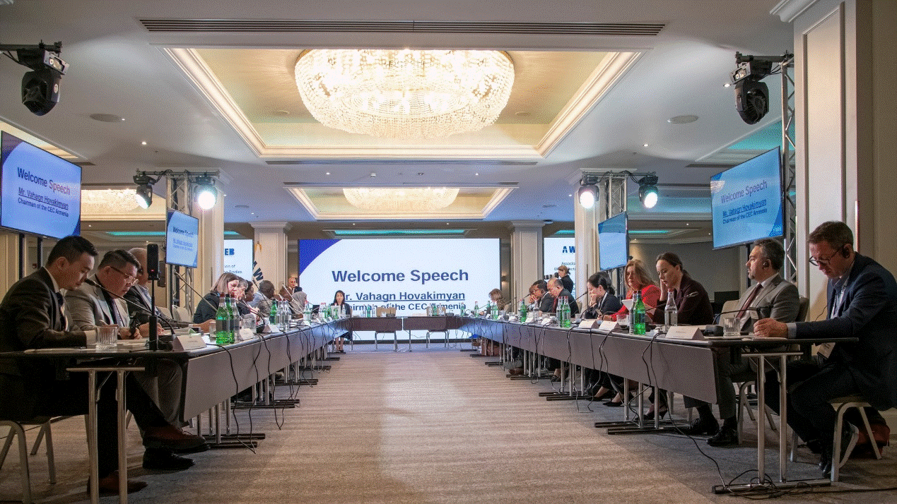 CEC Delegation Attends the 14th A-WEB Executive Board Meeting in Armenia