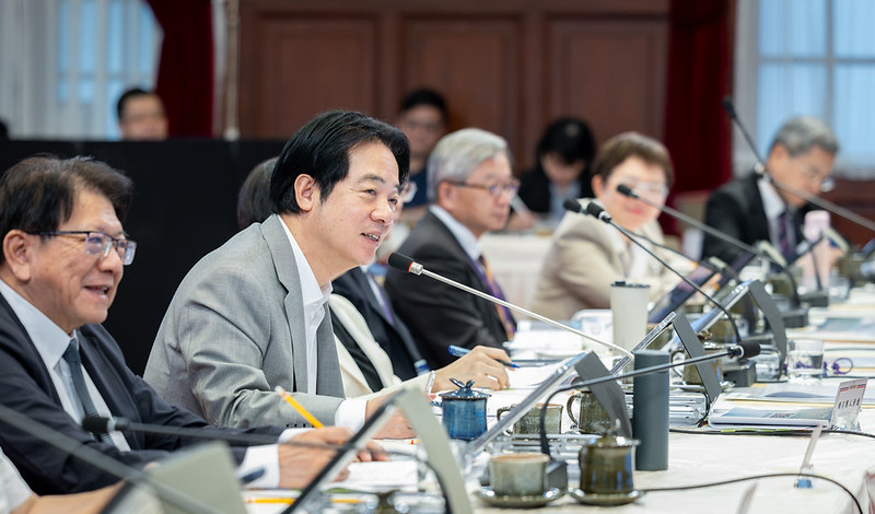 President Lai presides over eighth meeting of National Climate Change Committee