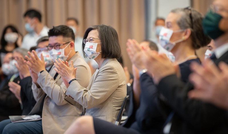 President Tsai attends environmental sustainability forum