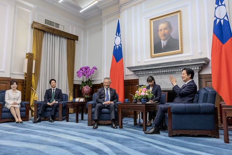 President Lai meets Japanese Diet delegation from Japan Innovation Party