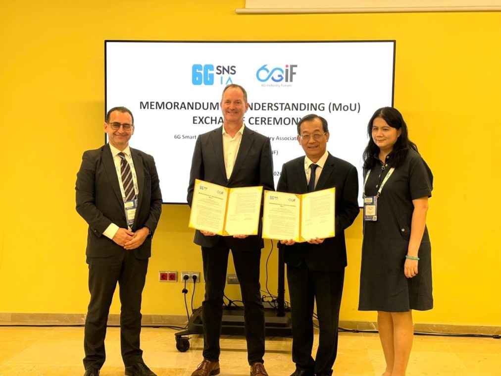 MOEA Leads Delegation to Europe's EuCNC & 6G Summit Taiwan's 6GIF and Europe's 6G IA Sign 6G Industry Cooperation MoU to Advance a Global 6G Ecosystem