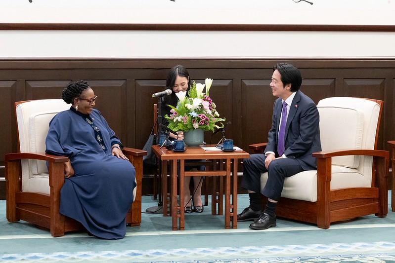 President Lai meets Deputy Prime Minister Thulisile Dladla of Kingdom of Eswatini