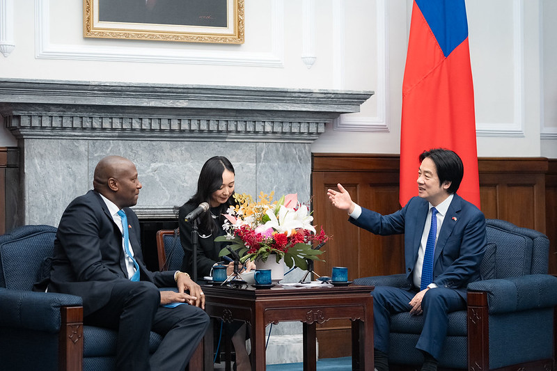 President Lai meets Eswatini delegation led by Prime Minister Russell Dlamini