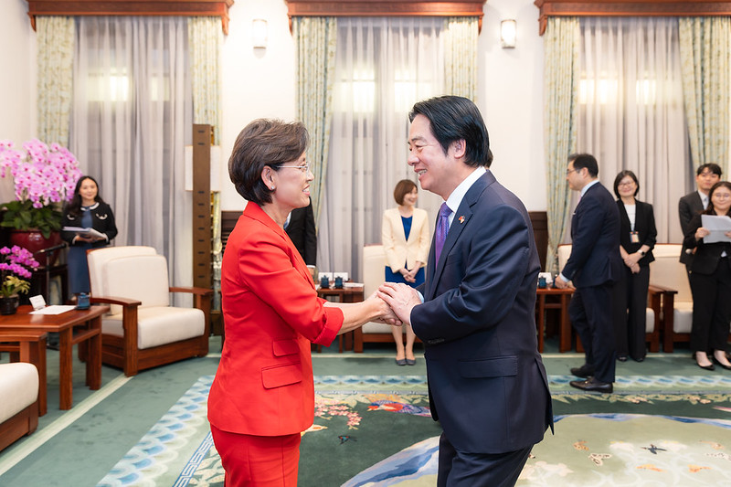 President Lai meets US House Subcommittee on East Asia and the Pacific Chairwoman Young Kim