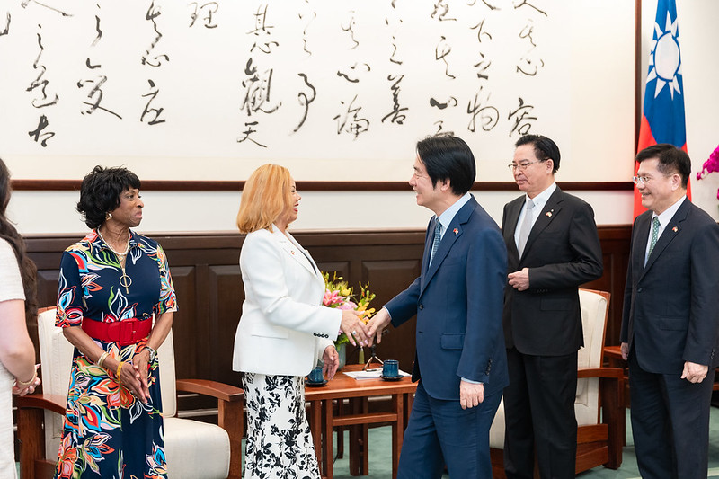 President Lai meets delegation led by US Congressional Black Caucus Vice Chair Lucy McBath